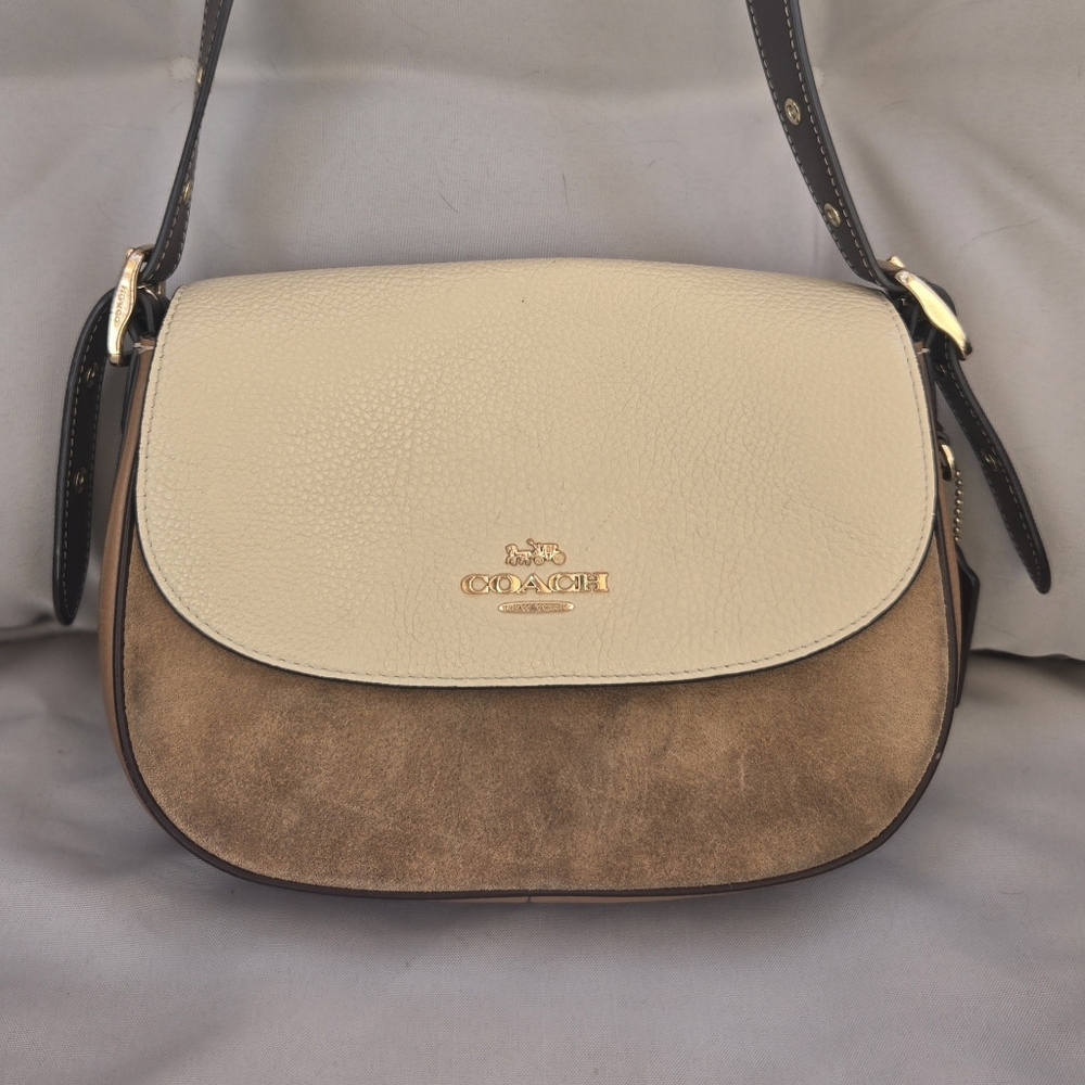 Coach Macie Saddle Bag in Colorblock